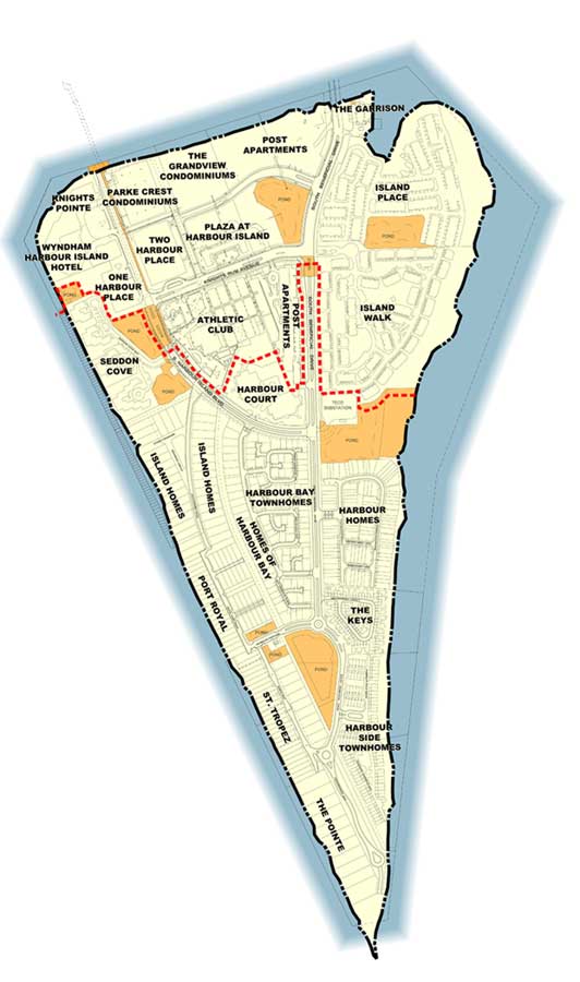 Harbour Island Map