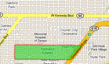 Parkland Estates Map